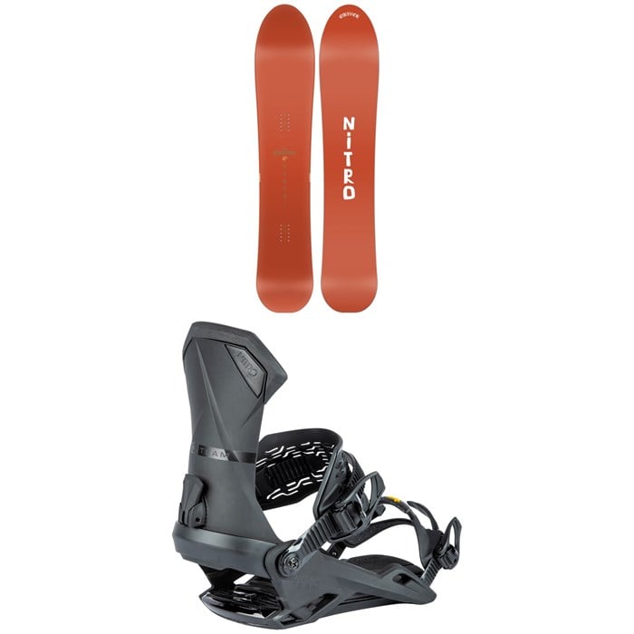 Nitro - Slash Snowboard + Team Snowboard Bindings 2025