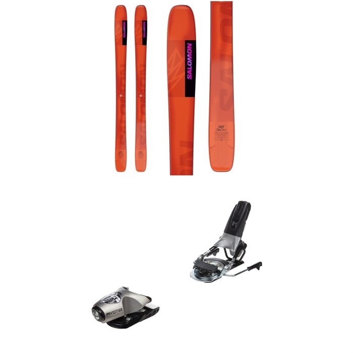 Salomon - QST 106 Skis + Look Pivot 15 GW Ski Bindings 2025