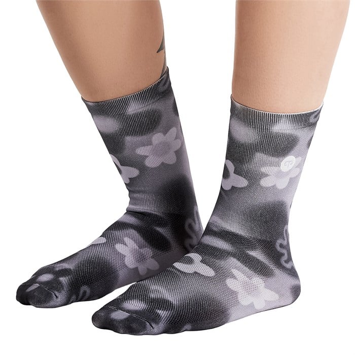 Peppermint Cycling Co. - Signature Printed Bike Socks - Women's