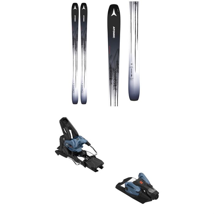 Atomic - Maverick 95 Ti Skis + Salomon Strive 14 GW Ski Bindings