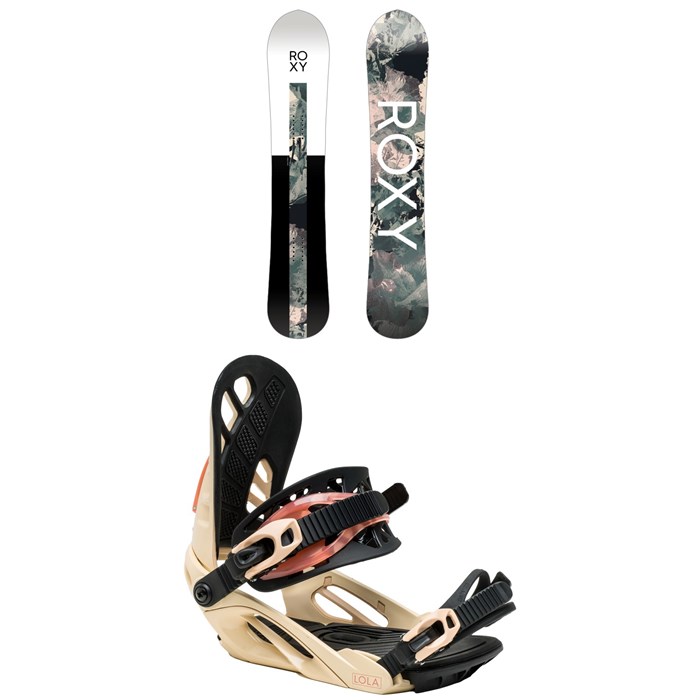 Roxy - Smoothie C2 Snowboard + Lola Snowboard Bindings - Women's 2025