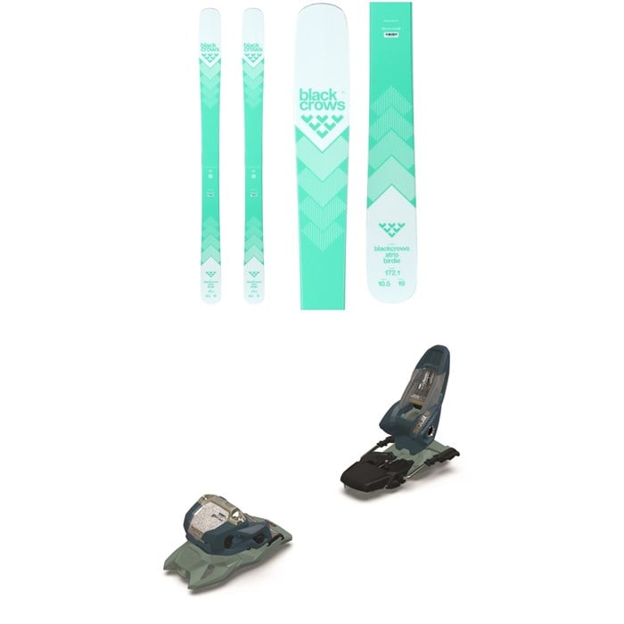 Black Crows - Atris Birdie Skis 2025 - Women's + Marker Squire 11 Ski Bindings