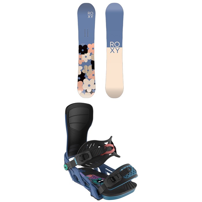 Roxy - XOXO C2 Snowboard + Bent Metal Stylist Snowboard Bindings - Women's 2025