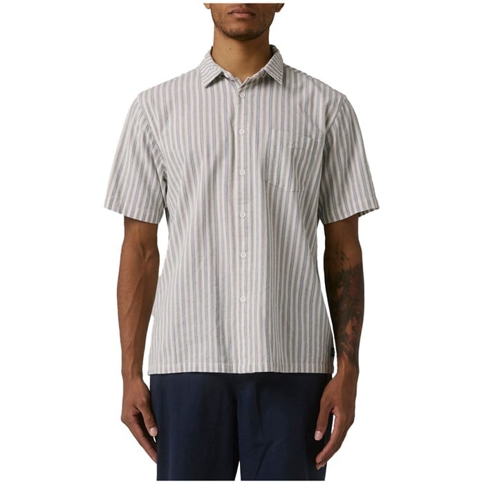 Former - Reynolds Stripe Short-Sleeve Shirt - Men's