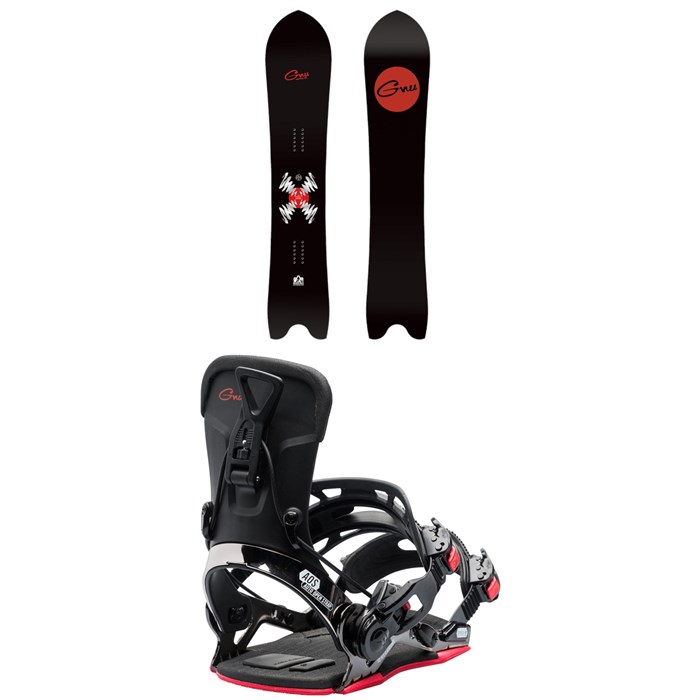 GNU - Something GNU C2 Snowboard + Freedom Snowboard Bindings 2025