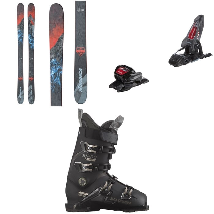 Nordica - Enforcer 100 Skis + Marker Griffon 13 ID Ski Bindings + Salomon S/Pro MV 100 Ski Boots 2024