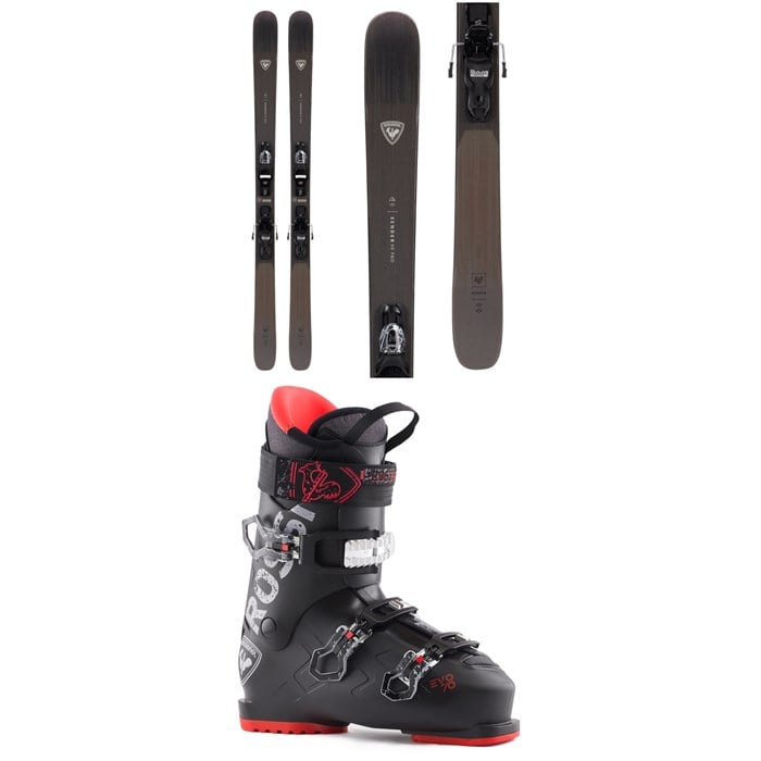 Rossignol - Sender 90 Pro Skis + Xpress 10 Bindings 2024 + Rossignol Evo 70 Ski Boots