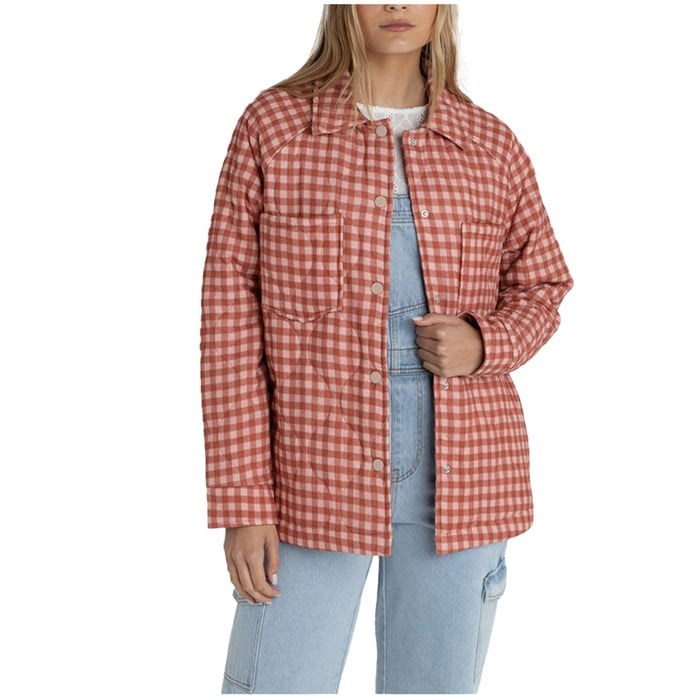 Rhythm - Lola Check Quilted Jacket - Women's