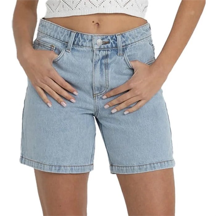 Rhythm - Tour Denim Bermuda Shorts - Women's