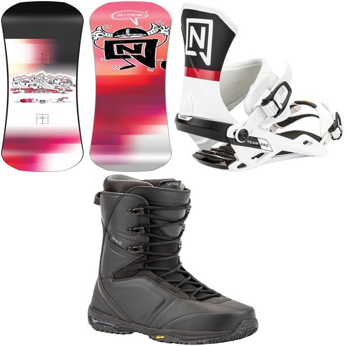 Nitro - Team Pro x Marcus Kleveland Snowboard + Team Pro Snowboard Bindings + Team Lace Snowboard Boots 2025