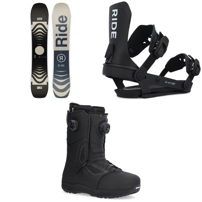 Ride - Berzerker Snowboard + A-8 Snowboard Bindings + Trident Boa Snowboard Boots 2025