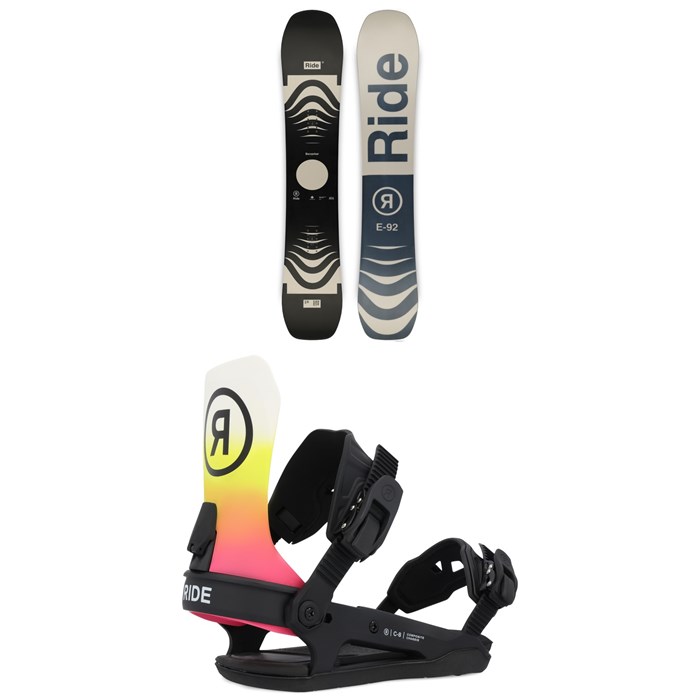 Ride - Berzerker Snowboard + C-8 Snowboard Bindings 2025