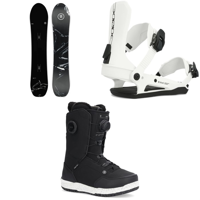 Ride - Magic Stick Snowboard + CL-6 Snowboard Bindings + Hera Snowboard Boots - Women's 2025