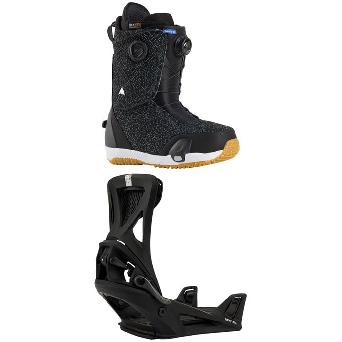 Burton - Swath Step On Snowboard Boots + Step On Genesis Snowboard Bindings 2025