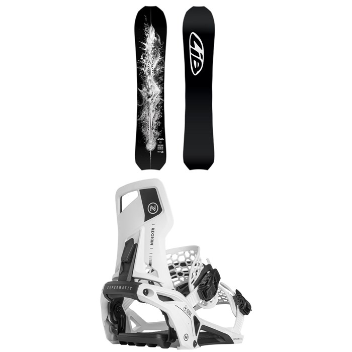 Lib Tech - T. Rice Orca Snowboard + Nidecker Supermatic Snowboard Bindings 2025