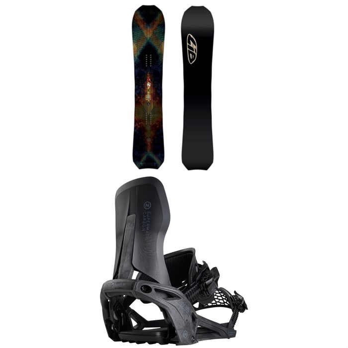 Lib Tech - T. Rice Apex Orca Snowboard + Nidecker Supermatic Carbon Snowboard Bindings 2025