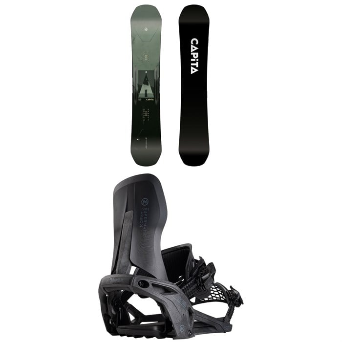 CAPiTA - Super DOA Snowboard + Nidecker Supermatic Carbon Snowboard Bindings 2025