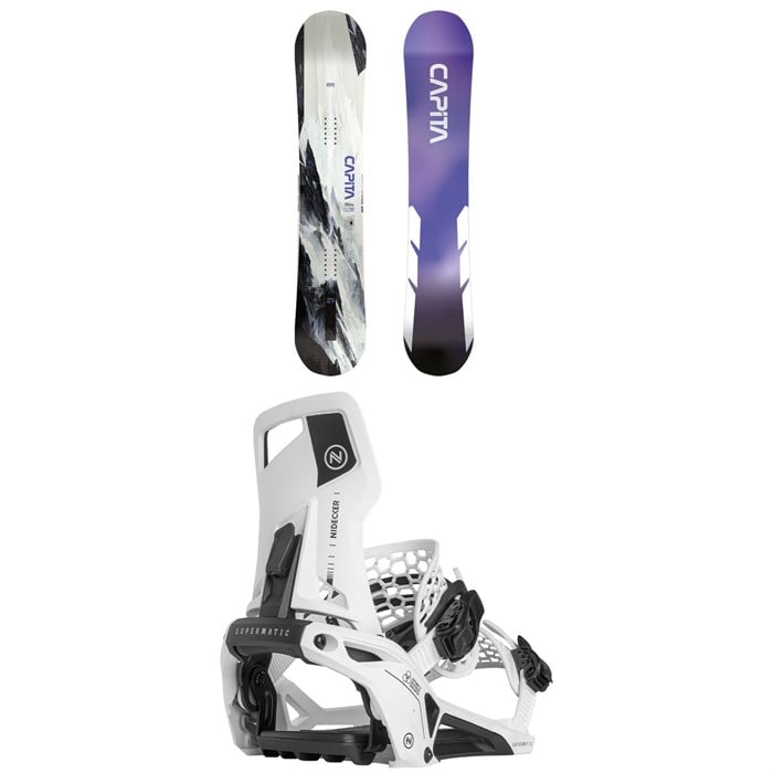 CAPiTA - Mercury Snowboard + Nidecker Supermatic Snowboard Bindings 2025