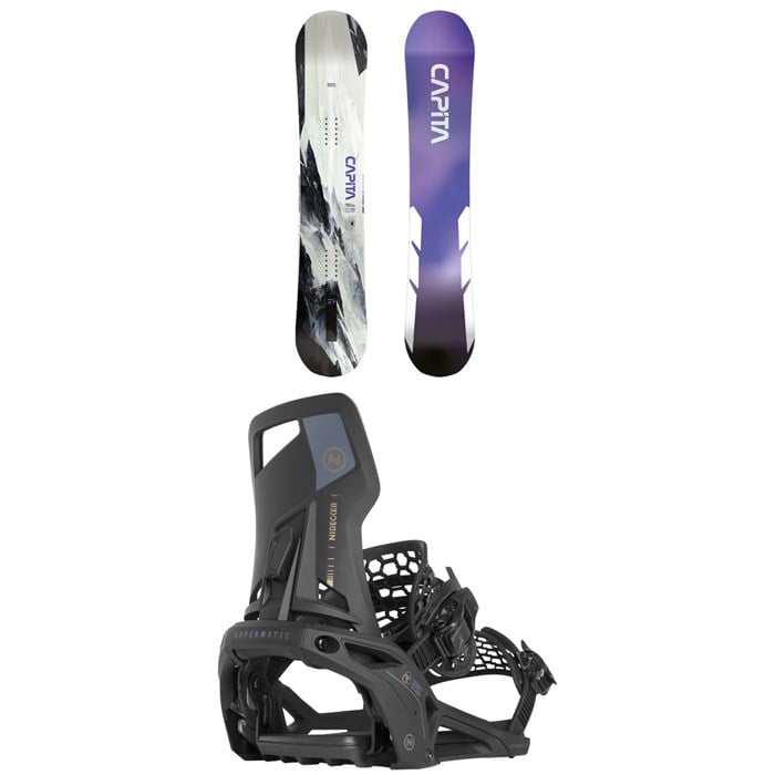 CAPiTA - Mercury Snowboard + Nidecker Supermatic Snowboard Bindings 2025