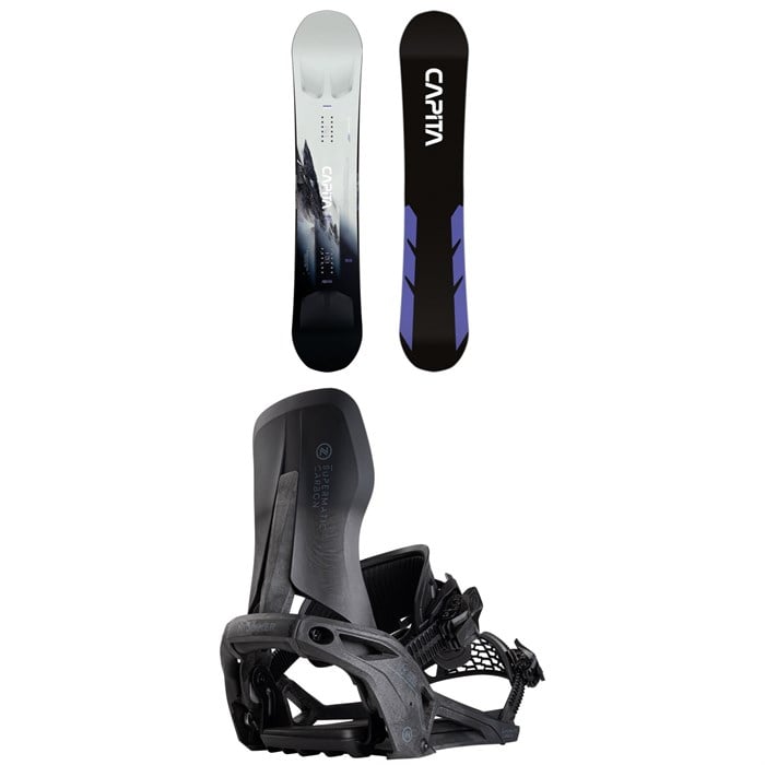 CAPiTA - Mega Mercury Snowboard + Nidecker Supermatic Carbon Snowboard Bindings 2025