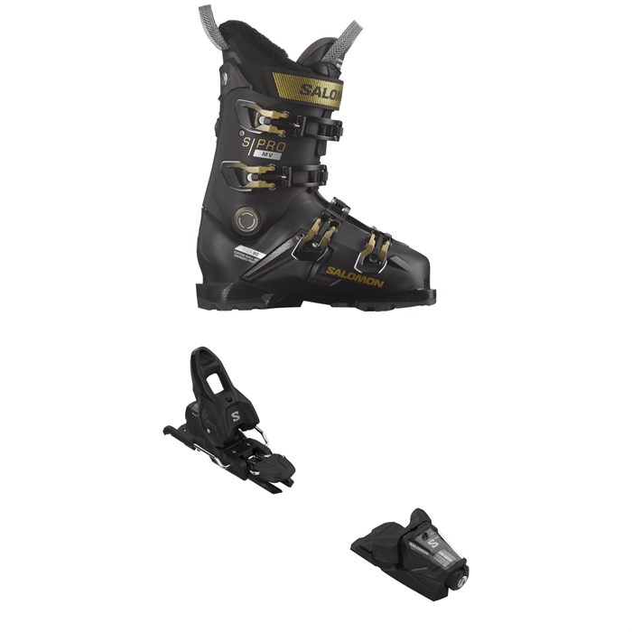 Salomon - S/Pro MV 90 Ski Boots - Women's + Salomon Stage 10 GW Ski Bindings