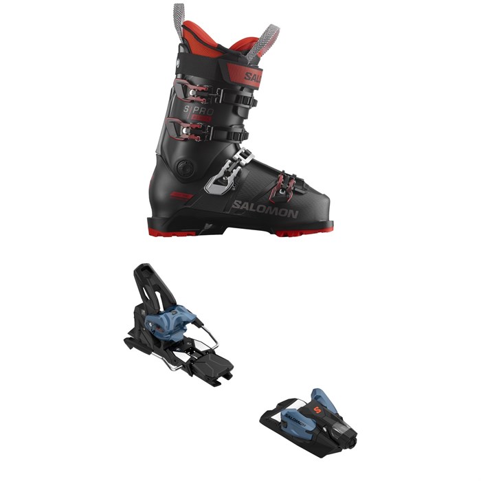 Salomon - S/Pro Alpha 100 Ski Boots + Salomon Strive 14 GW Ski Bindings