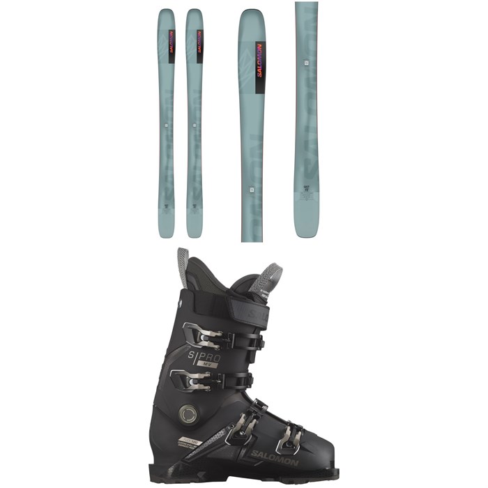 Salomon - QST 98 Skis + Salomon S/Pro MV 100 Ski Boots