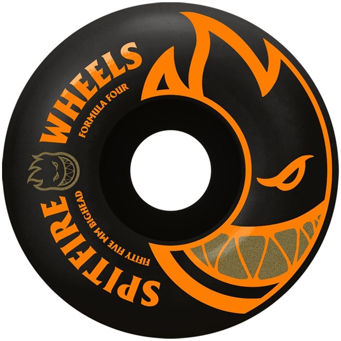 Spitfire - Formula Four 99d Bighead Black/ Orange Skateboard Wheels