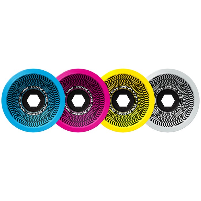 Spitfire - 80HD Superwides CMYK Mixed Skateboard Wheels