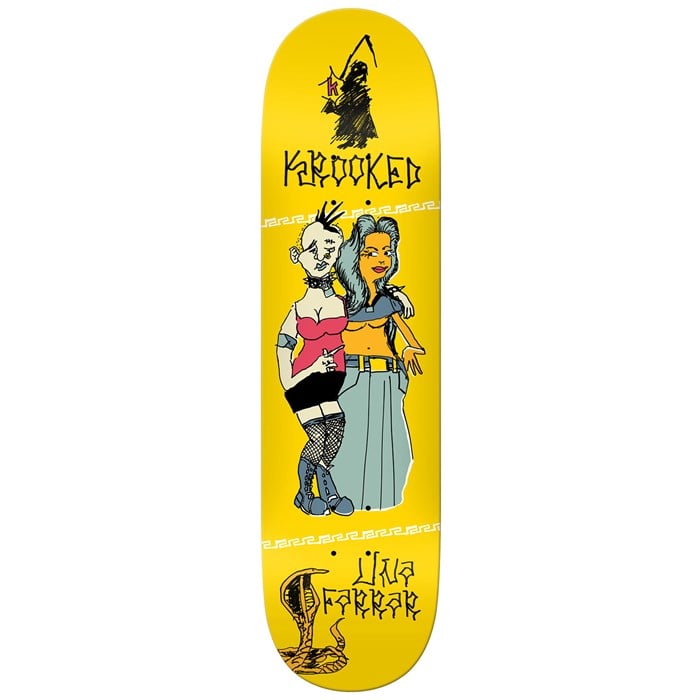 Krooked - Una Punx True Fit 8.38 Skateboard Deck