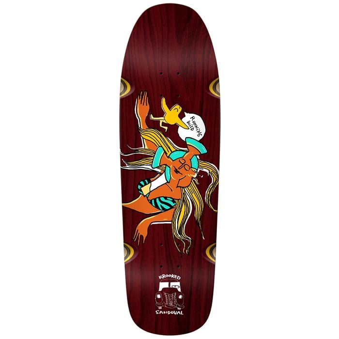 Krooked - Sandoval Running Wild 9.81 Skateboard Deck