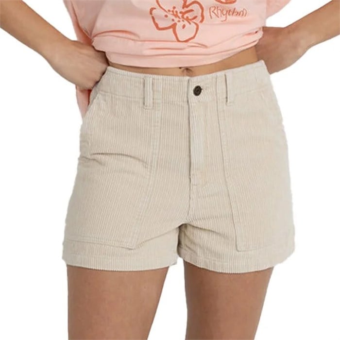 Rhythm - Fatigue Corduroy Shorts - Women's