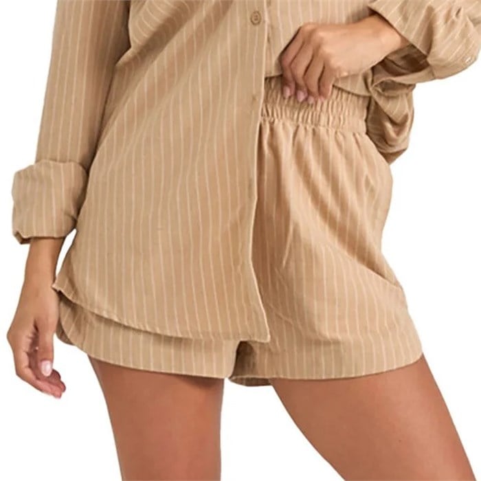 Rhythm - Byron Striped Shorts - Women's