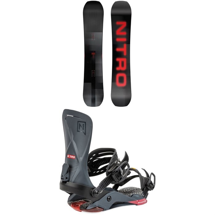 Nitro - Team Pro Snowboard + Phantom Snowboard Bindings 2025