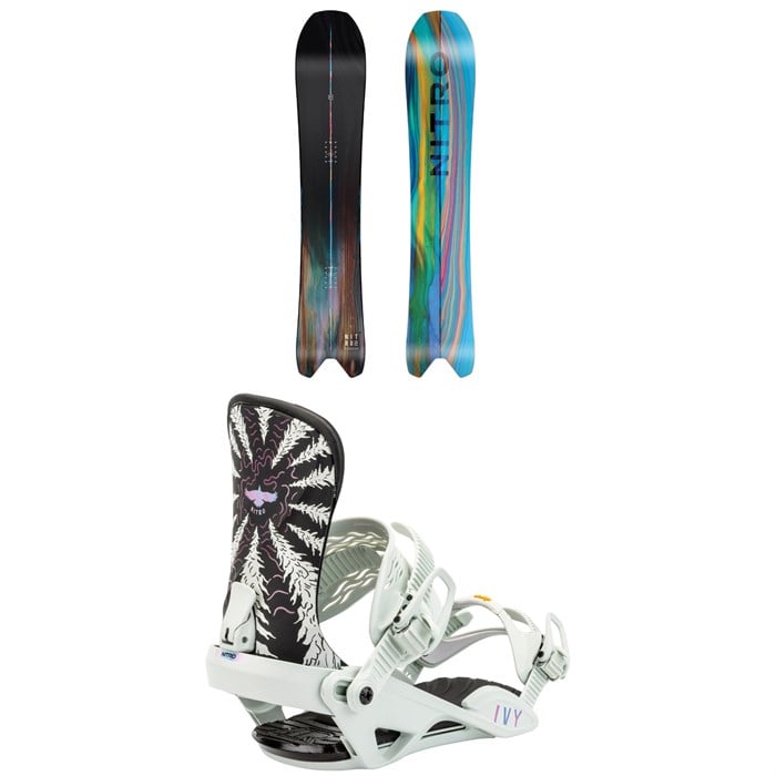 Nitro - Squash Snowboard + Ivy Snowboard Bindings - Women's 2025