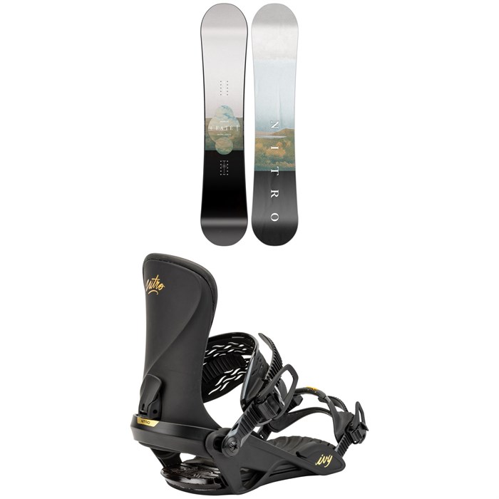 Nitro - Fate Snowboard + Ivy Snowboard Bindings - Women's 2025