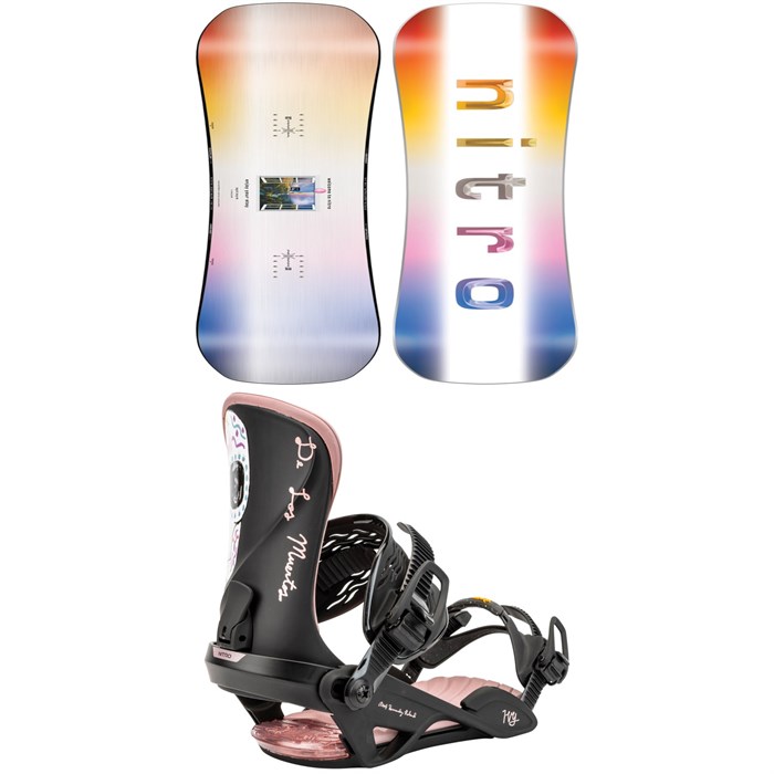 Nitro - Optisym Snowboard + Ivy Snowboard Bindings - Women's 2025