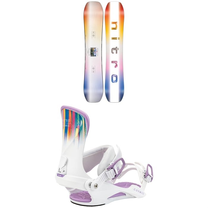 Nitro - Optisym Snowboard + Cosmic Snowboard Bindings - Women's 2025