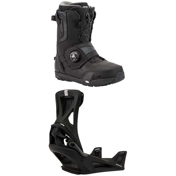 Nitro - Profile Step On TLS Snowboard Boots + Burton Step On Genesis Snowboard Bindings 2025