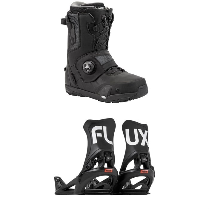 Nitro - Profile Step On TLS Snowboard Boots + Flux DS Step On Snowboard Bindings 2025