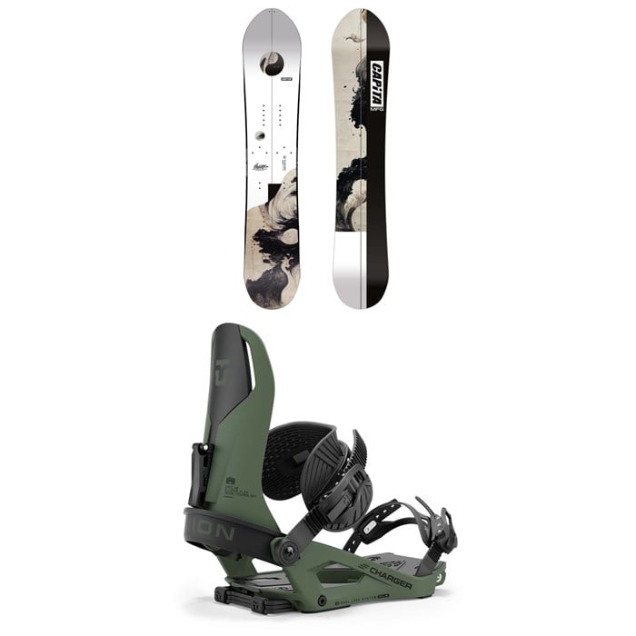 CAPiTA - Navigator Splitboard + Union Expedition Skins + Charger Splitboard Bindings 2025