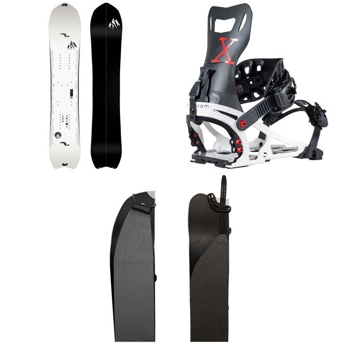 Jones - Ultralight Stratos Splitboard + Karakoram Ultra Ranger + Split Interface Splitboard Bindings + Smart Skins 2025