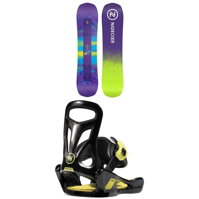 Nidecker - Micron Magic Snowboard + Magic Snowboard Bindings - Kids 2025