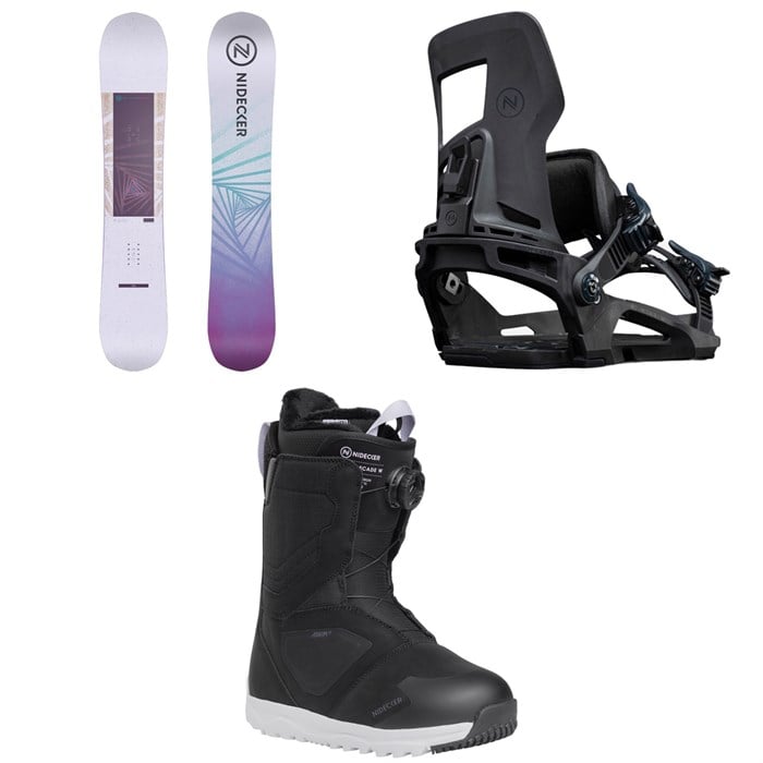 Nidecker - Astral Snowboard + Muon-W Snowboard Bindings + Cascade Snowboard Boots - Women's 2025