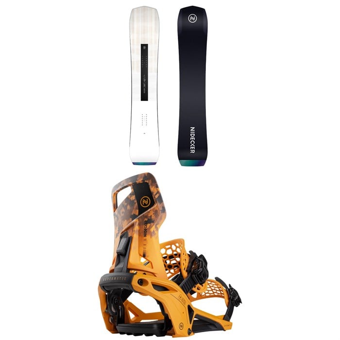 Nidecker - Thruster Snowboard + Supermatic Snowboard Bindings 2025
