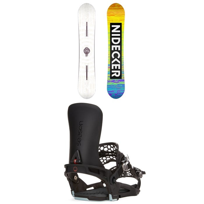 Nidecker - Sensor Pro Snowboard + Season Universal Snowboard Bindings 2025