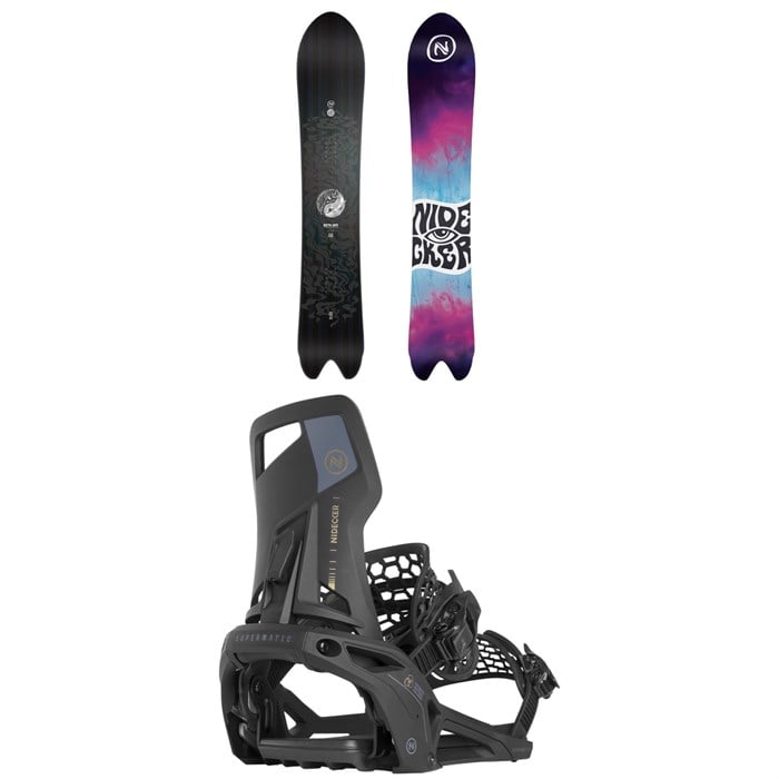 Nidecker - Beta APX Snowboard + Supermatic Snowboard Bindings 2025