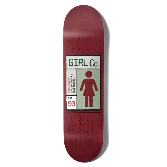 Girl - Bannerot Gridbox 8.25 Skateboard Deck