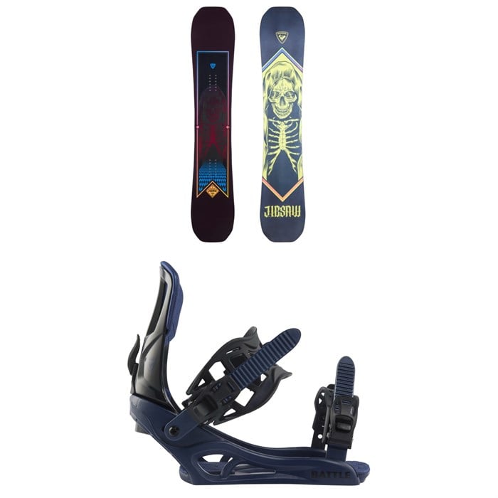 Rossignol - Jibsaw Snowboard + Battle Snowboard Bindings 2025