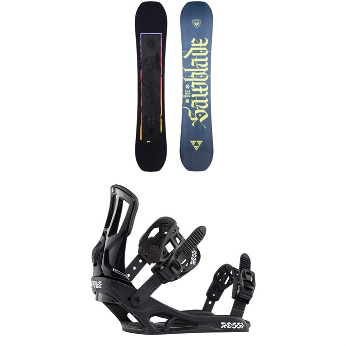 Rossignol - Sawblade Snowboard + Battle Snowboard Bindings 2025